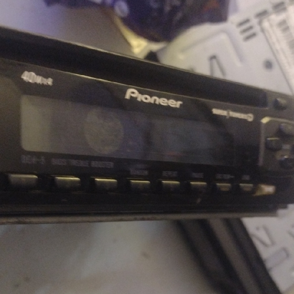 PIONEER Black Car Audio System